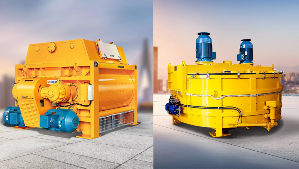 What are the differences between twin-shaft Concrete mixers and planetary mixers? For what types of concrete is each suitable?