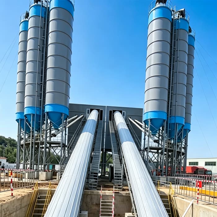 hzs270-commercial-concrete-batching-plant